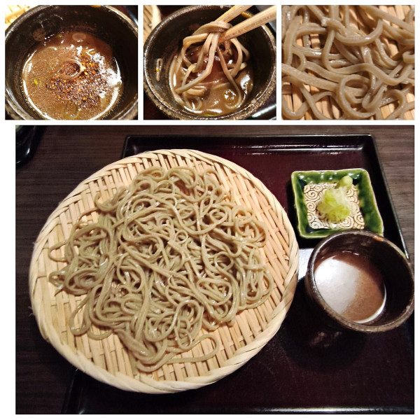 「胡麻汁そば　¥1050」@手打蕎麦 おざわの写真