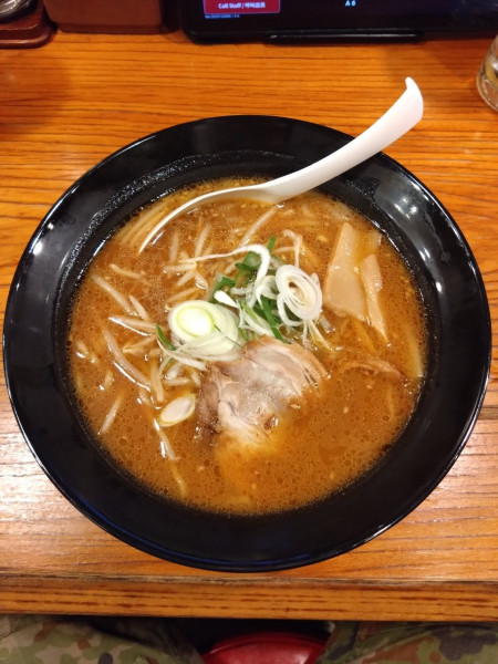 「赤味噌らーめん」@伝丸 薬円台店の写真