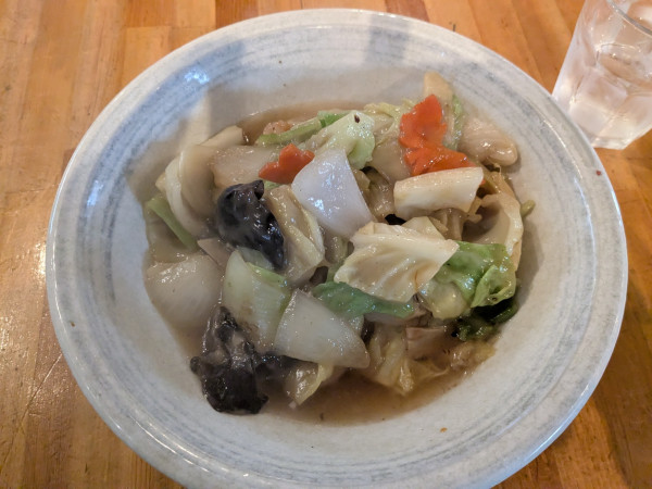 「バンメン1200円」@ウミガメ食堂の写真