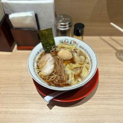 味玉わんたん麺