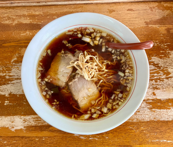 「ラーメン　750円」@ラーメン ワンちゃん 木更津本店の写真