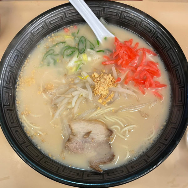 「楽勝ラーメン 490円（普通）」@楽勝ラーメンの写真