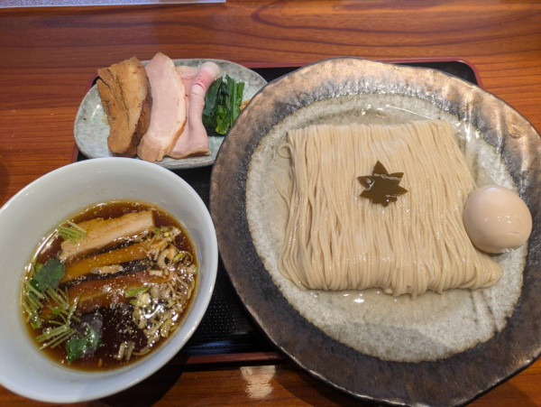 「特製つけそば(1700円)」@食煅 もみじの写真