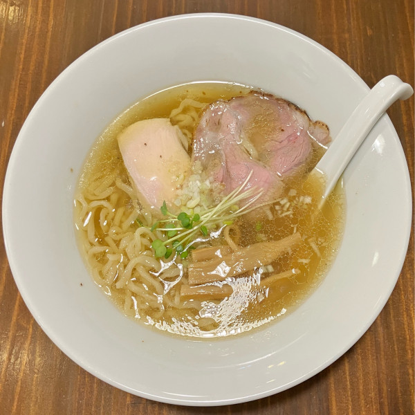「中華そば(白)980円」@四代目鷹蔵の写真