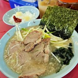 ネギチャーシューメン＋半ライス