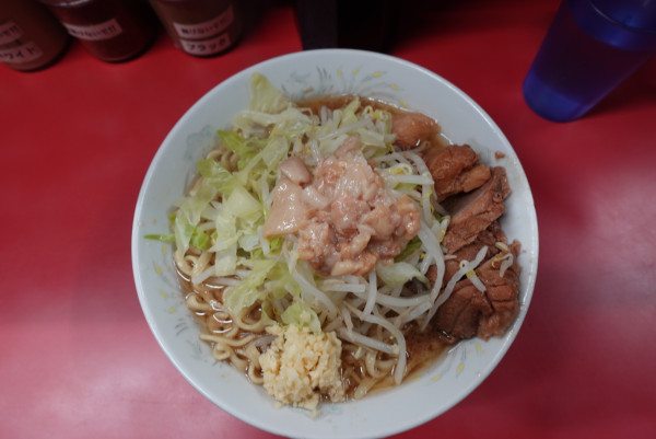 「ぶた5枚入小ラーメン（1,000円）」@ラーメン二郎 環七一之江店の写真