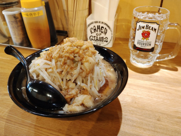 「小ラーメン(豚1枚)麺200g」@ラーメン ジャンクス 中央店の写真