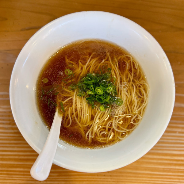 「素らぁ麺 醤油（500円）」@らぁ麺 むらまさ 唐津本店の写真