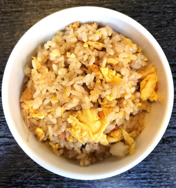 「半チャーハン 450円」@辛麺屋 古城店の写真