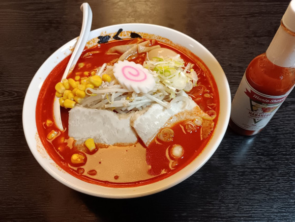 「からみそ　もやし付き　950円」@ラーメン処 さくら亭の写真