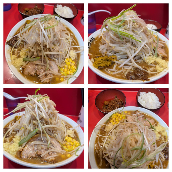 「【限定】最強の味噌らーめん小➕ライス➕スタミナほぐし」@麺屋 桐龍の写真