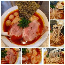 赤潮の皮雲呑麺(限定)　¥1400