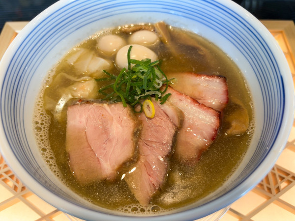 「特製中華そば (塩)」@中華そば 炎の写真