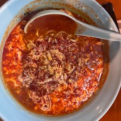 タンタンメン970円(大辛)＋麺大盛100円