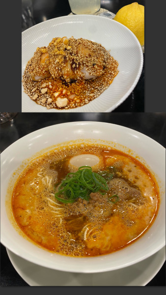 「担担麺¥1300・他」@創作麺工房 鳴龍の写真