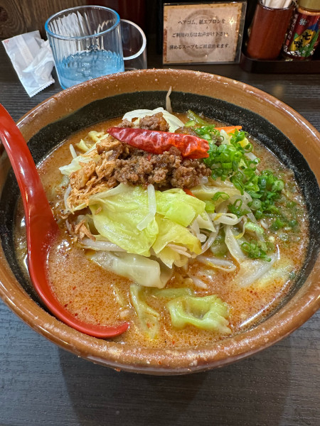 「山椒味噌ラーメン」@麺場 田所商店 新宿西口店の写真