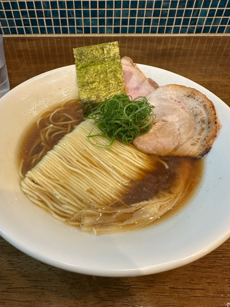 「中華そば+替玉鰹」@伊東中華そばの写真