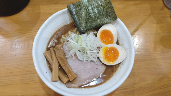 「味玉らぁ麺」@麺道 GENTENの写真