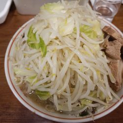 小ラーメン　野菜マシマシ
