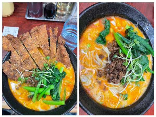 「パーコー担々麺1150担々麺950」@四川屋台の写真