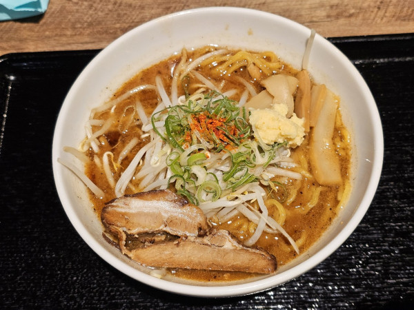 「味噌ラーメン　980円」@雪月花×本気味噌ラーメン肉玉ジョー 五所川原ELM店の写真