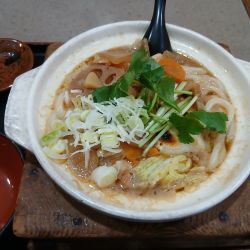 味噌煮込みうどん 1000円