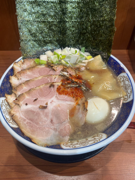 「特製ラーメン」@ラーメン凪 煮干王 蒲田店の写真