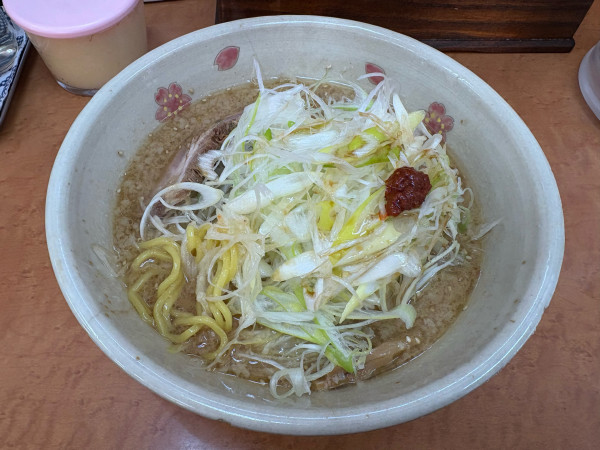 「赤みそネギらーめん1200円」@らーめん ゆうきや 総本店の写真