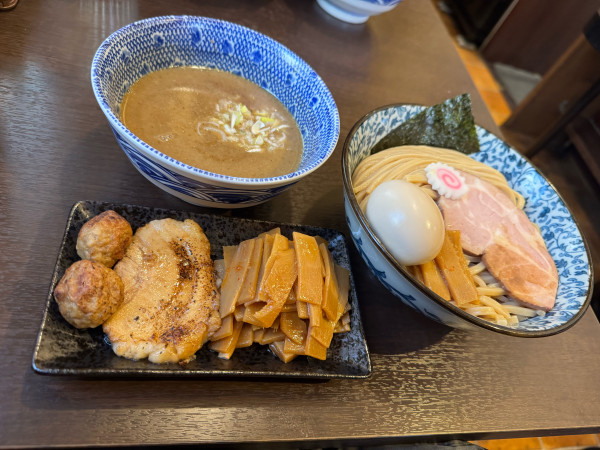 「つけめん（濃厚鶏豚骨魚介）」@麺処はなぶさの写真