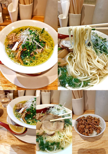 「この日限定『辛塩らーめん』と『ランチ小ごはん』」@らーめん天神下 大喜の写真