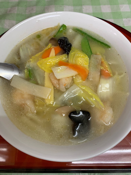 「エビラーメン」@中華料理 かさやの写真