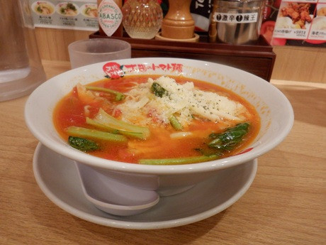 「太陽のチーズラーメン」@太陽のトマト麺 上野広小路支店の写真