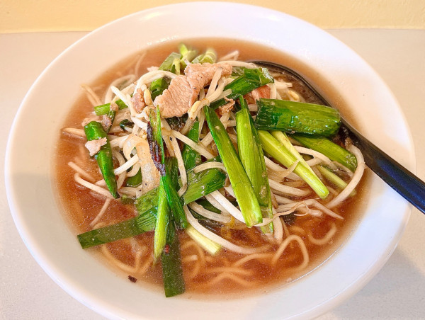 「にらそば（950円）」@中華麺 おお松の写真