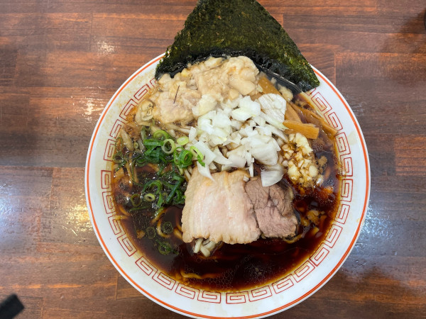 「ラーメン¥1,050 背脂¥100」@柏 濃麺や 39名の写真