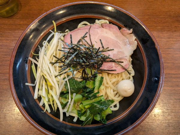「油そば、大盛」@横浜家系ラーメン 大岡家 鶴川店の写真