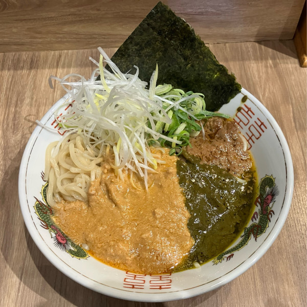 「濃厚痛風そば あん肝いか肝黒あわびの肝2700円【限定】」@麺庵 利休の写真