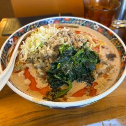 極濃四川担々麺1000円＋大盛130円