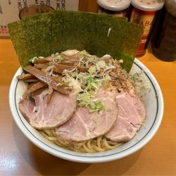 得油そば（1150）中盛（100）海苔（150）