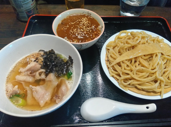 「塩肉汁中華」@自家製うどん うどきちの写真
