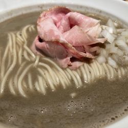 学割にぼしセット（濃厚煮干蕎麦＋背脂の和え玉）