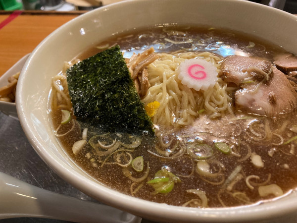 「中華麺（２玉）＋メンマ増」@日吉 大勝軒の写真