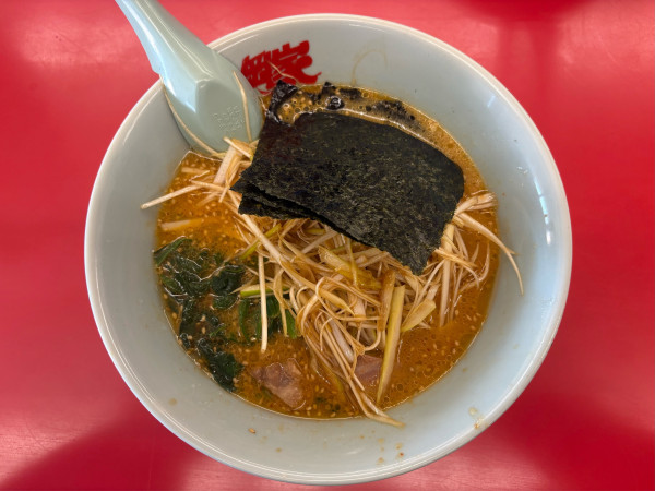 「特製味噌ネギラーメン 普通盛」@ラーメン山岡家 谷田部店の写真