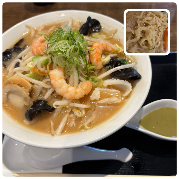 「海鮮味噌タンメン（牡蠣ペースト）950円」@Fishmenの写真