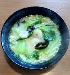 「エビ野菜神麺」@台湾料理 瑞祥 出雲店の写真