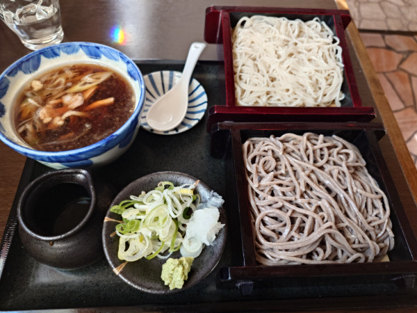 「二色そばセット」@手打ちそば 宮嶋の写真