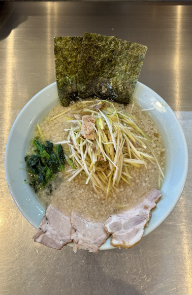 「ハーフネギチャーシューメン(990)」@ラーメンショップ 椿 牛久店の写真