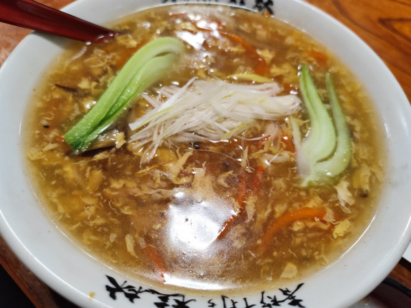 「とろみラーメン（酸辣湯麺）909円」@桂林の写真