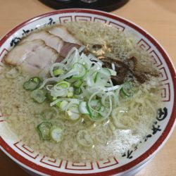 中華そば(こってり背脂)➕特製肉飯