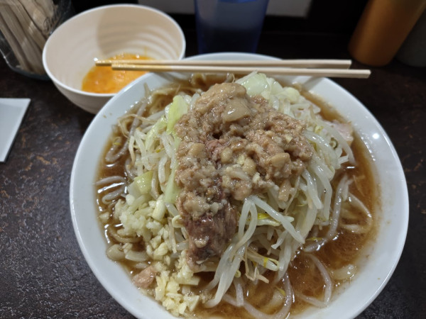 「ラーメン➕生たまご」@ぶたけん。の写真