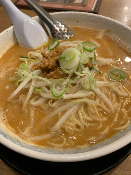 「担々麺」@横浜家系ラーメン 武骨家 錦店の写真